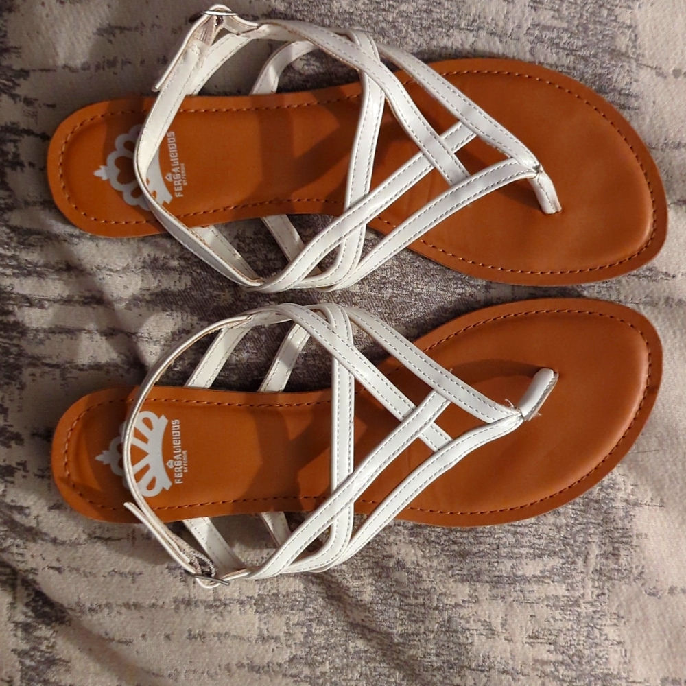 White Sandals